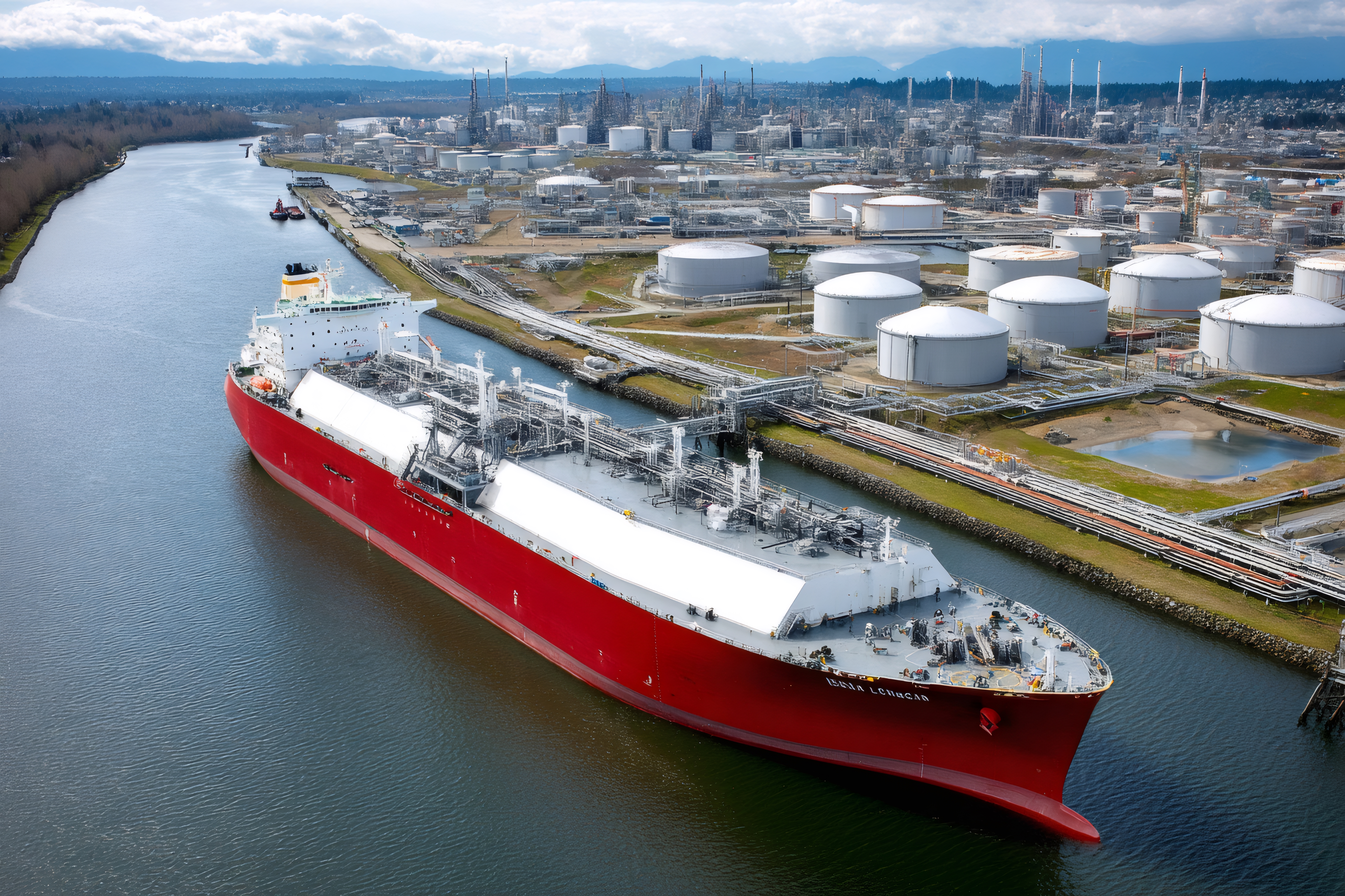 Loaded Vessel